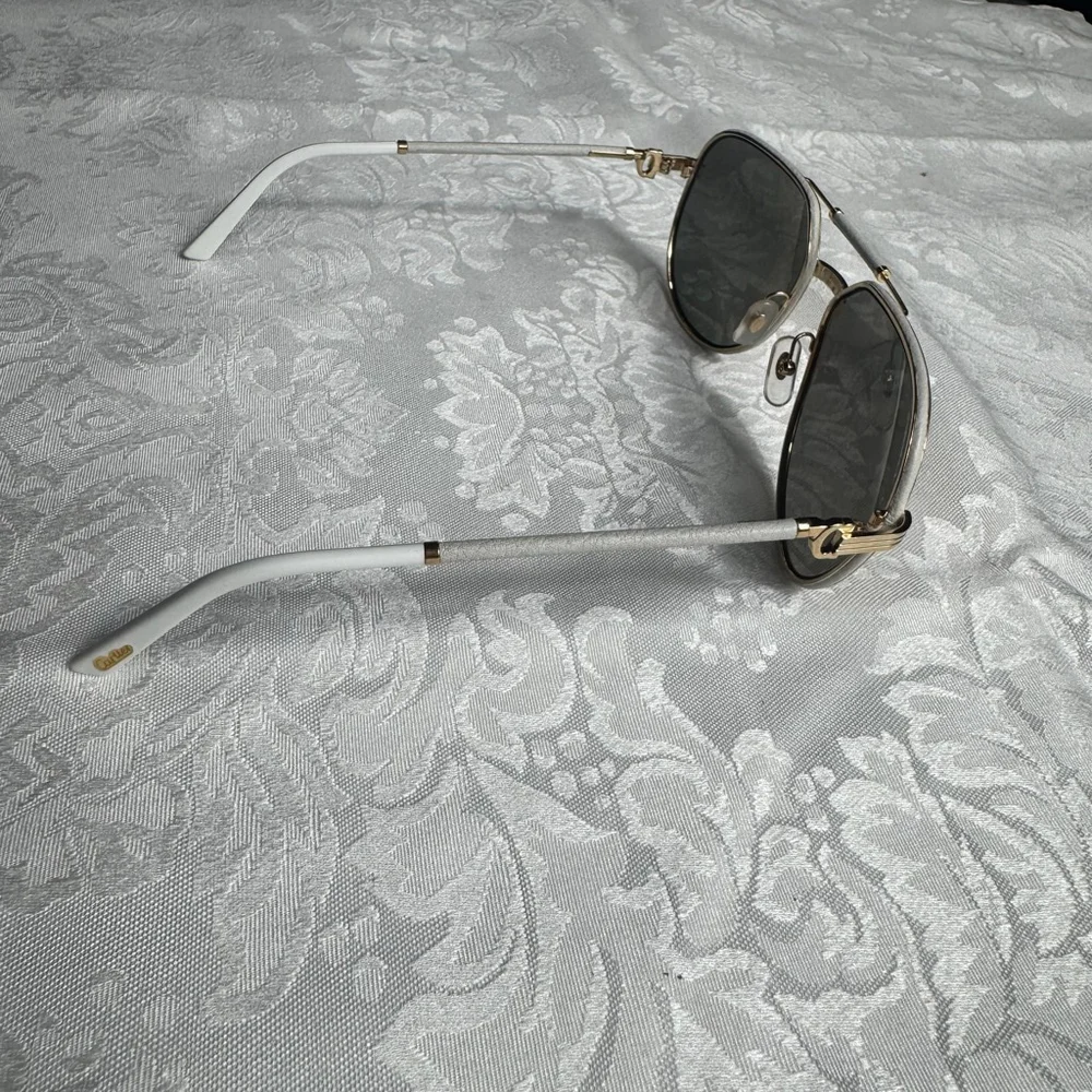 Cartier Premier De Cartier White Frame Aviator CT0053S